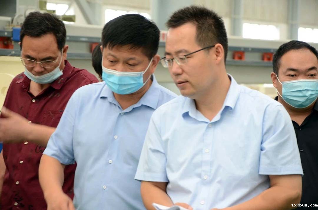 市重点项目办到18luck手机客户端公司调研全市重点项目建设和“三个一批”工作(图3)