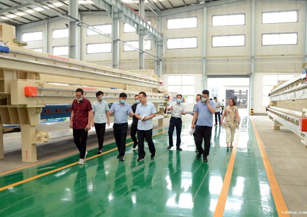 市重点项目办到18luck手机客户端公司调研全市重点项目建设和“三个一批”工作(图2)