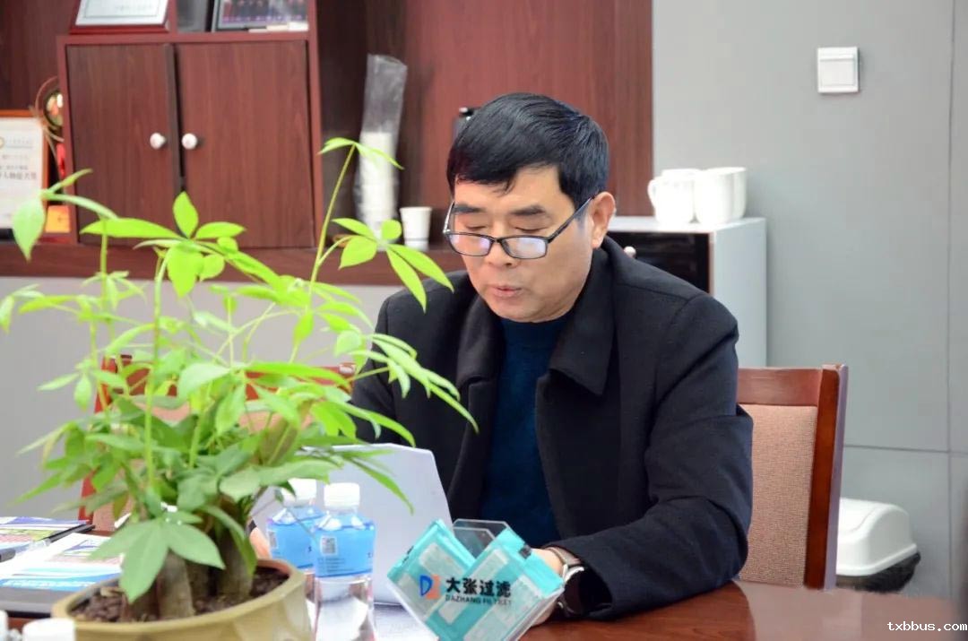 中国通用机械工业协会领导莅临18luck手机客户端公司考察调研(图2)